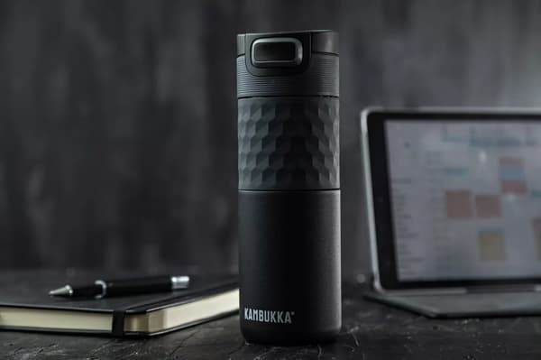 Kambukka Etna Grip termokrus 500ml sort stål
