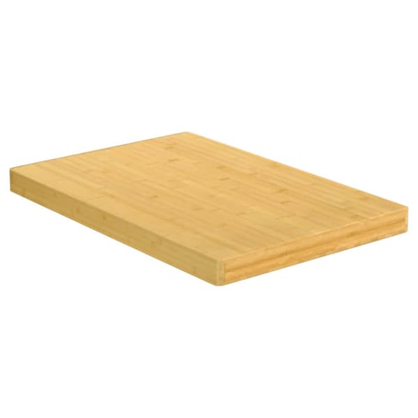 vidaXL Skärbräda i bambu 35x40x4 cm