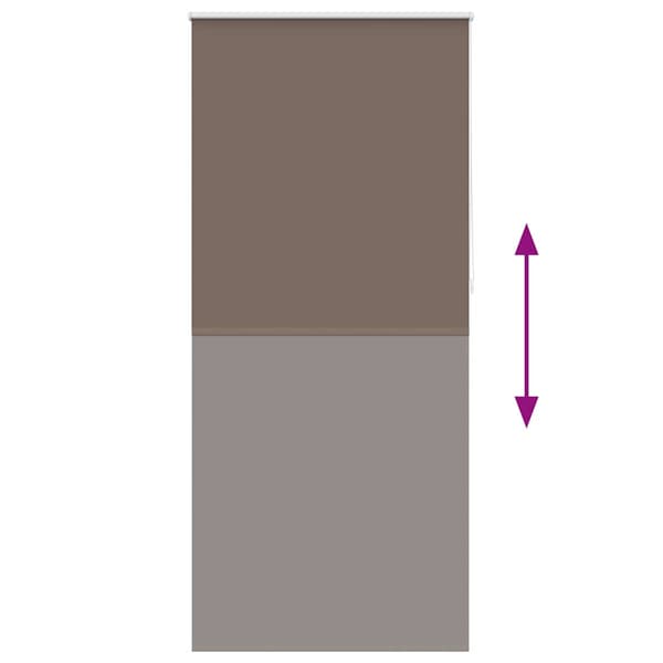 Solskydd 120 x 230 cm kaffe