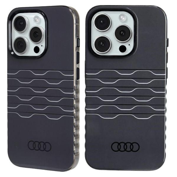 Audi IML MagSafe -kotelo iPhone 13 Pro Maxille, musta