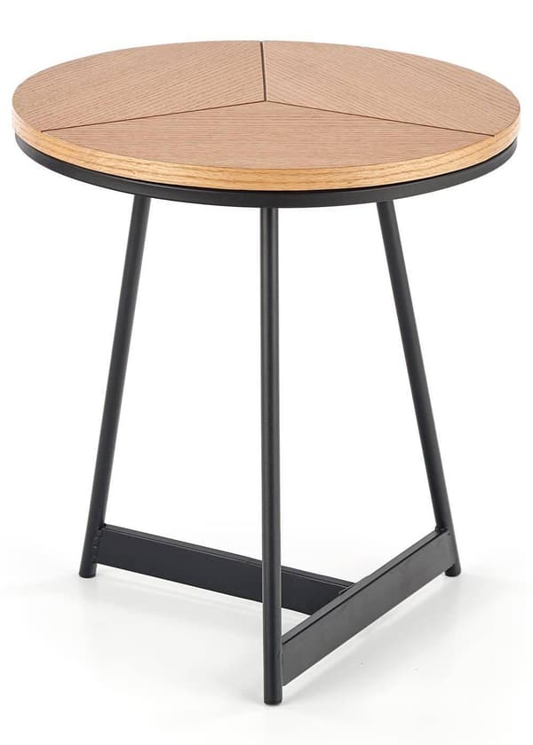 Karida soffbord, naturfärgad ek, 45 cm