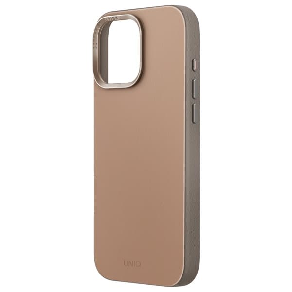 UNIQ Lyden DS-cover til iPhone 16 Pro Max, brun-grå