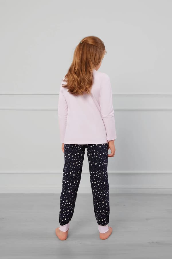Libra flickpyjamas långärmad, långbyxor 2 år