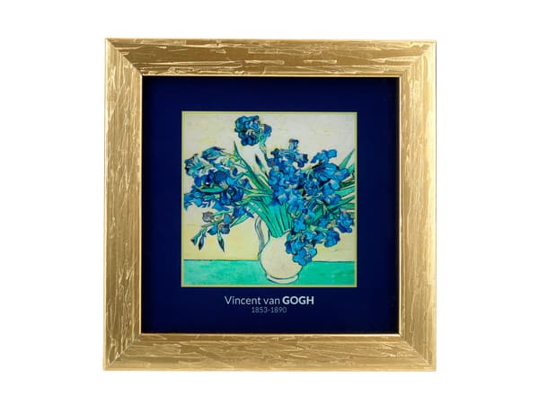 Bild - V. van Gogh, Irisar, guldram (CARMANI)