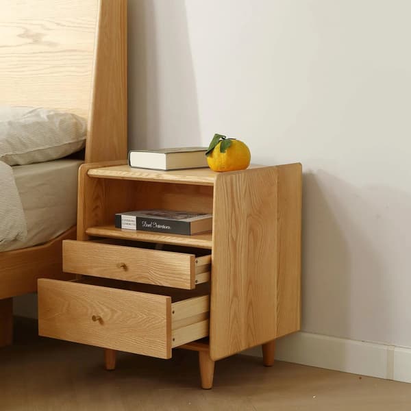 Velum nattduksbord i ek