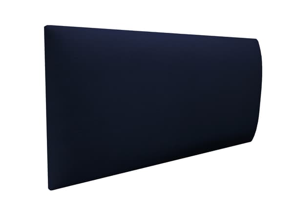 Polstret panel 60x30 Mono 242 (Mørk marineblå)