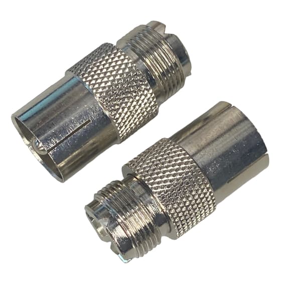 UHF-stik/UHF-fatning lynkoblingsadapter
