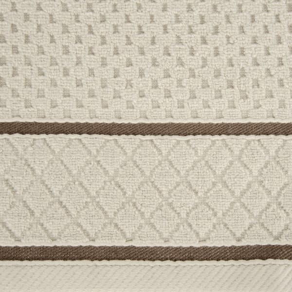 FAVORI håndklæde, bomuld, zero twist, beige, 30x50 cm