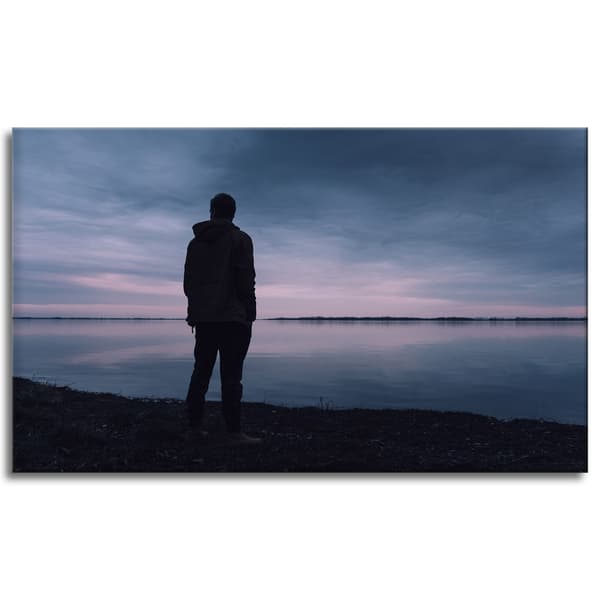 Canvastaulu Maisema Järvimies 100x60