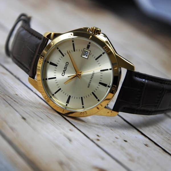 Herrklocka CASIO MTP-V004GL-9A (zd046c) + LÅDA