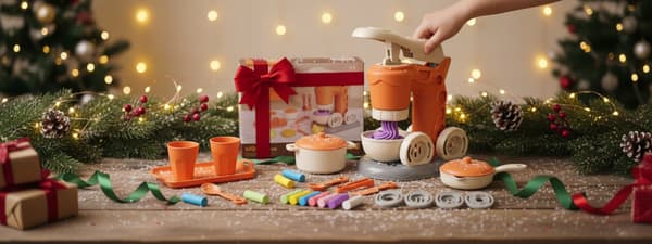 Play Dough-sæt Ismaskine Julegave