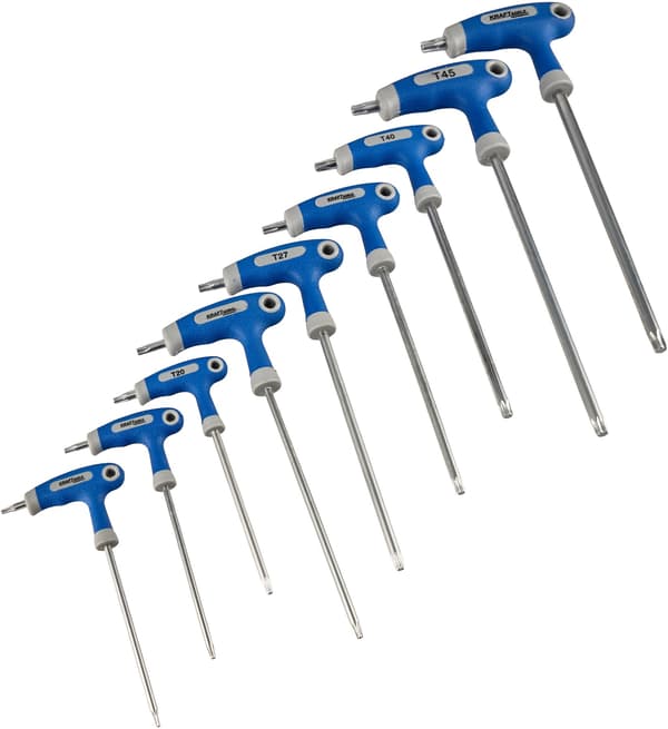Sats med 9 Torx-nycklar KD10247