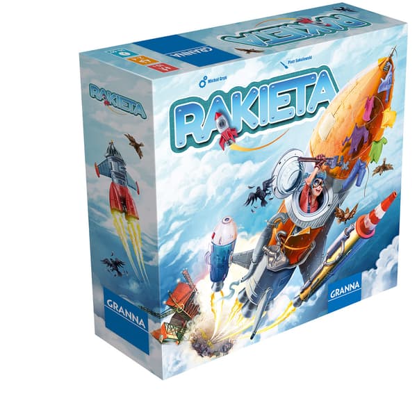 Raketti. Lautapeli. Mummo.