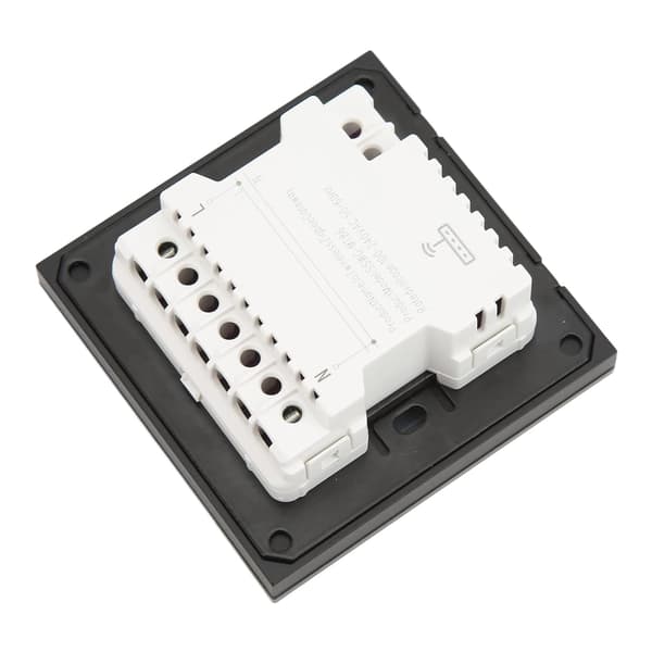 Tuya Zigbee dobbeltafbryder, matgrå