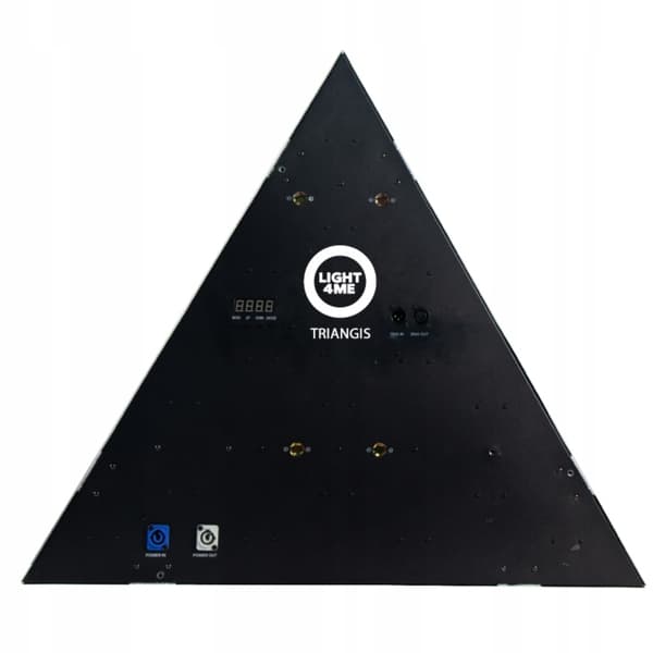 LIGHT4ME triangis LED-ljuseffekt 64x2W rgba klubbdiscobelysning