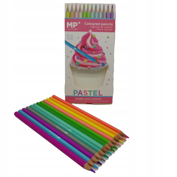 PASTELblyanter MP 12 farver PP827
