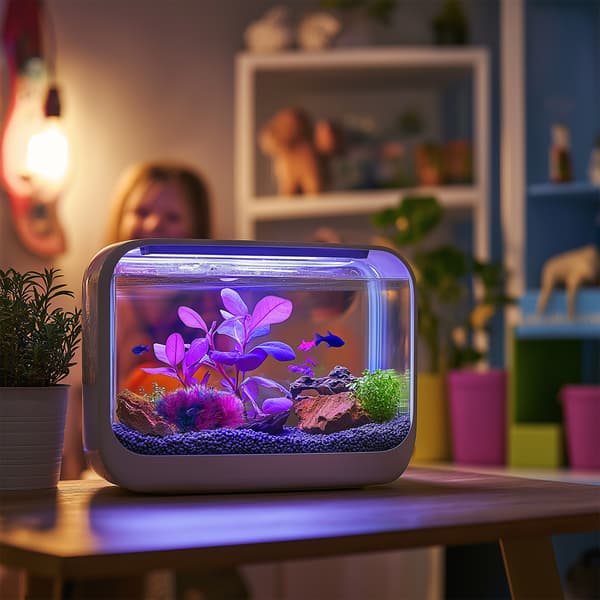 Kruger Meier Växt Mini Gräs Violett - konstgjord växt