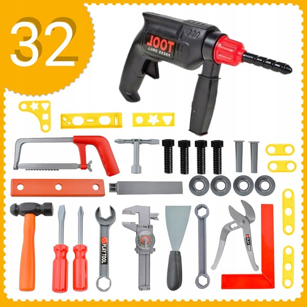 Børneværktøjskasse 32 dele Z423