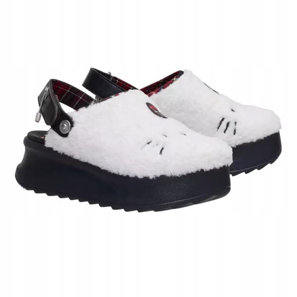 HEYDUDE HELLO KITTY DELRAY TRÄSKOR 44843 |39| VIT SVART