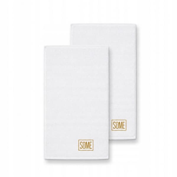 PREMIUM VIT HANDDUK 50x100cm 800gsm BTW0480AA set om 2