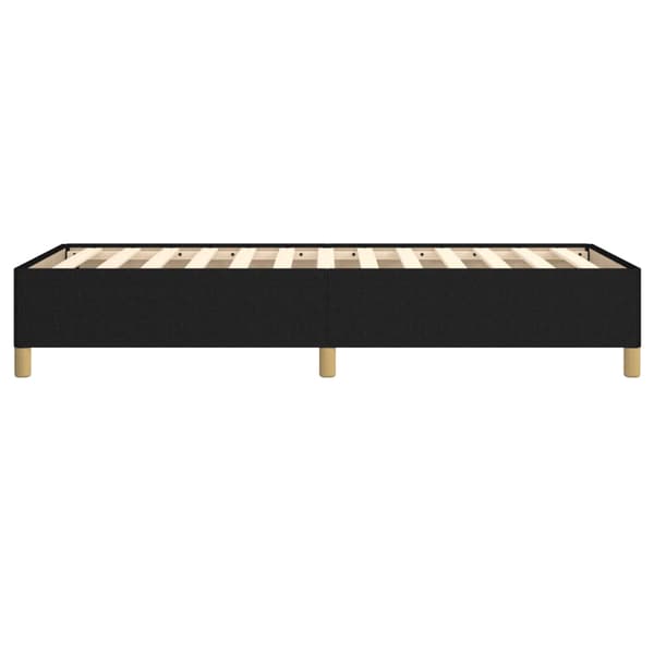 vidaXL sengestel uden madras sort 80x200 cm stof