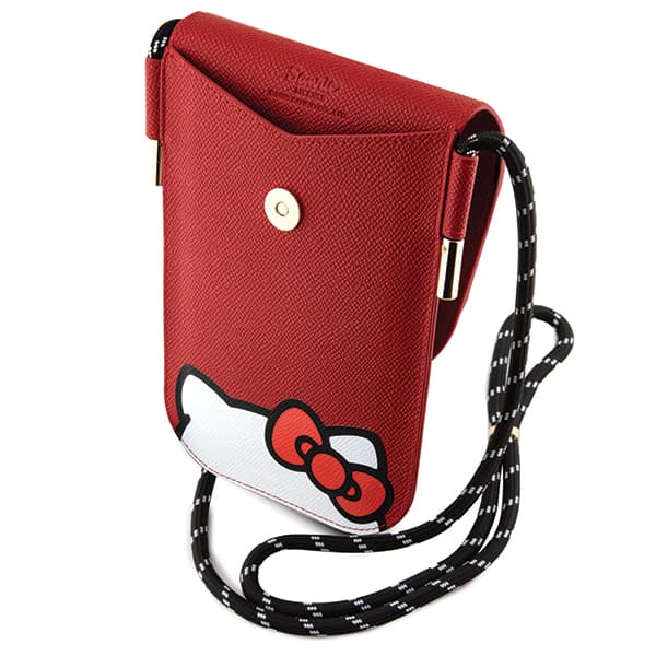 Hello Kitty Hiding Kitty Snortaske, Rød