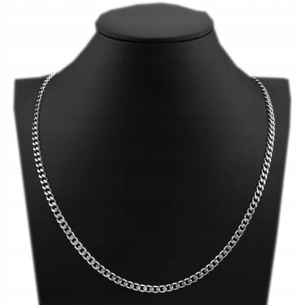 Silverkedja Herrkedja SILVER 925 5mm ITALIENSK Rustning + GRATIS