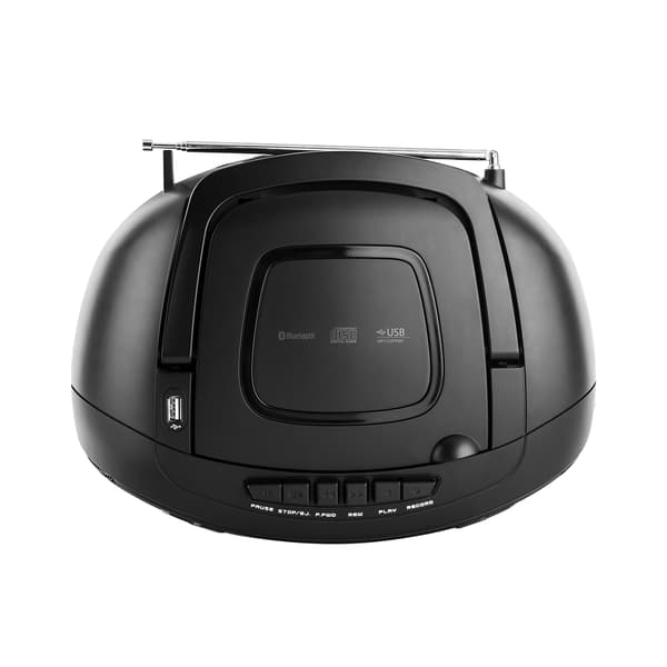 JVC Ghettoblaster RC-E451B Bluetooth 5.0 CD USB FM kassettebånd 2×1.6 W