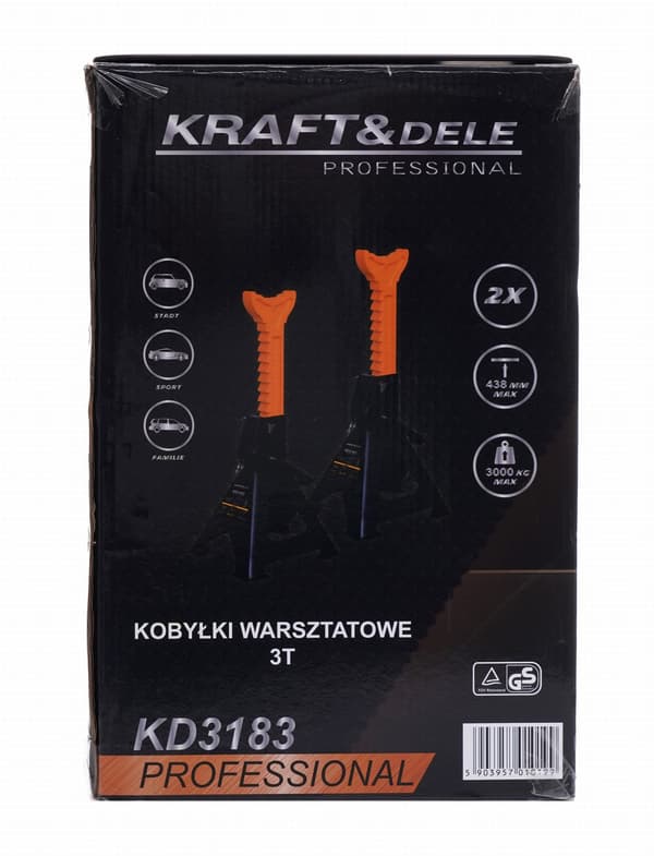 3T bilpallbockar 303-438MM KD3183