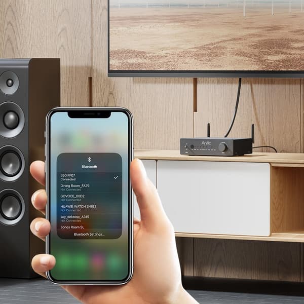 Arylic B50 stereo Bluetooth-förstärkare
