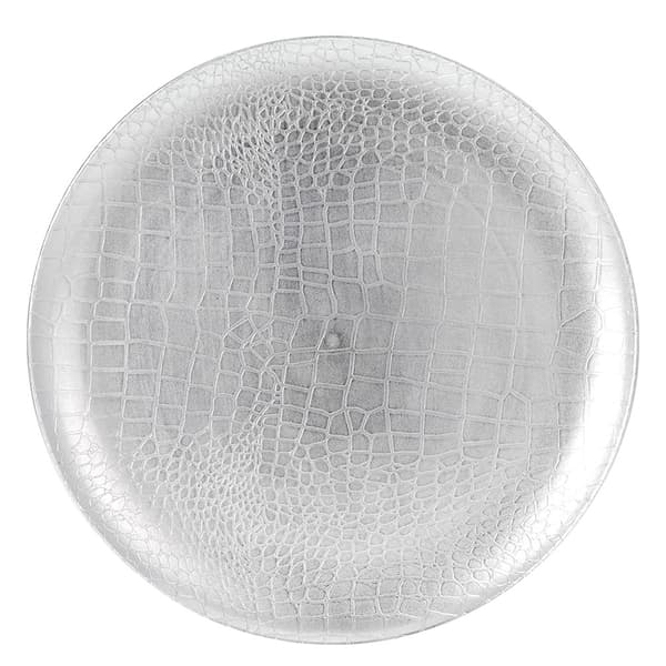 Dekorativ silverfat 33 cm