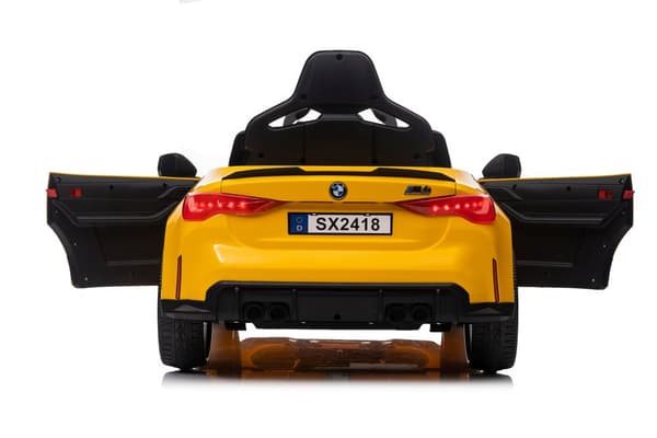 Batteribil BMW M4 Gul
