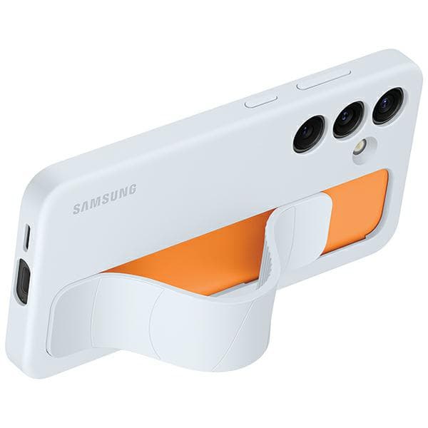 Samsung Standing Grip cover til Galaxy S24 lyseblå