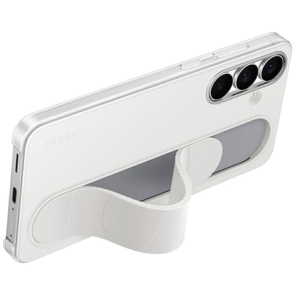 Samsung Standing Grip Cover til Galaxy S25 FE Hvid