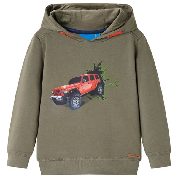 Lasten huppari, khaki, 104