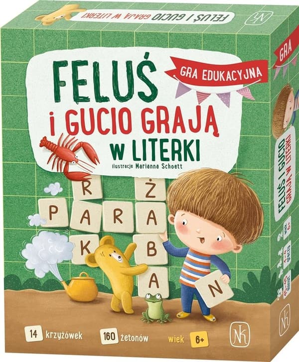 Feluś og Gucio leger bogstaver