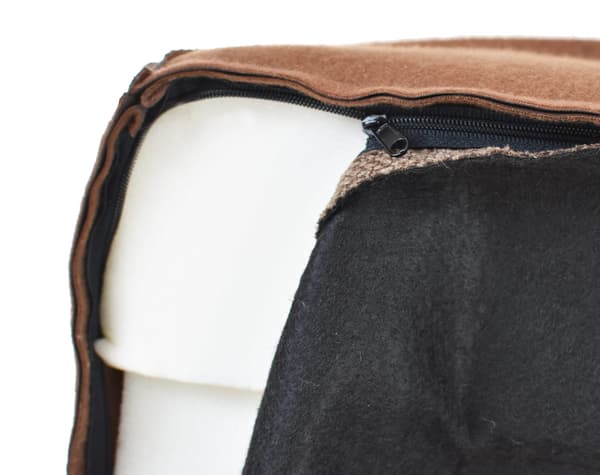 Rex ortopedisk soffa brun M - 70 x 60 x 16 cm