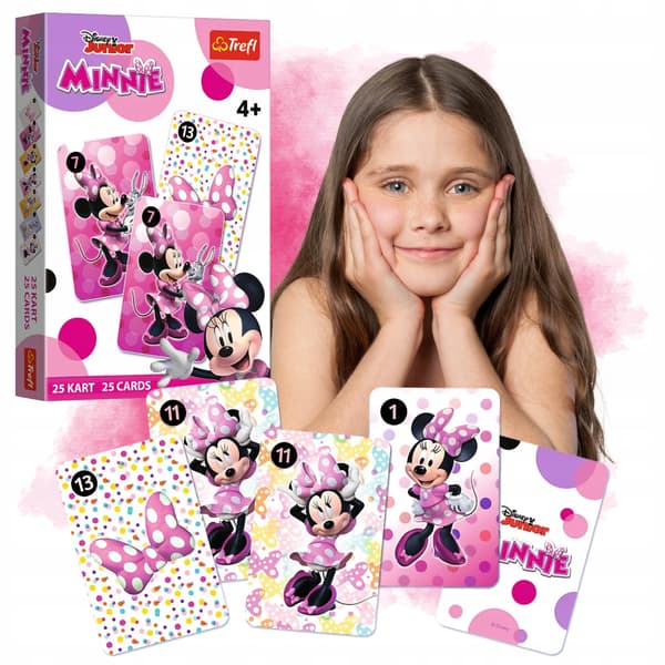 Trefl Disney Minnie Mouse Spelkort 25 st