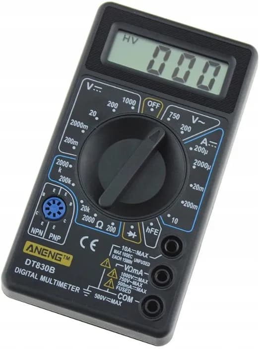 Handhållen multimeter MULTIMETER DT-830B
