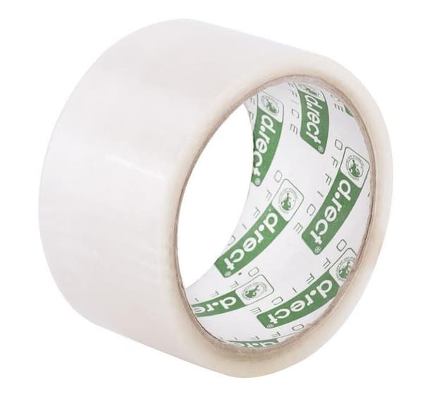 Transparent pakketape 48mmx50m (6 stk.) D.RECT