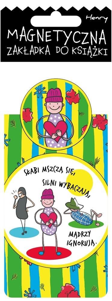 Magnetisk bogmærke - Stærk, svag, klog