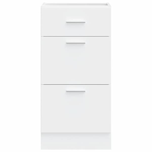 vidaXL underskab hvid 40x46x81,5 cm limet træ