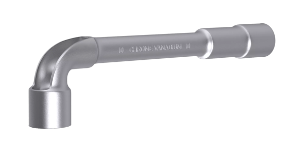 L-TYPE PERFOREREDE TOPPENØGLE TIL 6-VINKELSKRUER 10 MM CRV