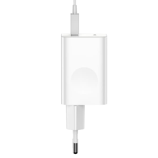 Vægoplader strømforsyning til USB Quick Charge 3.0 kabel hvid