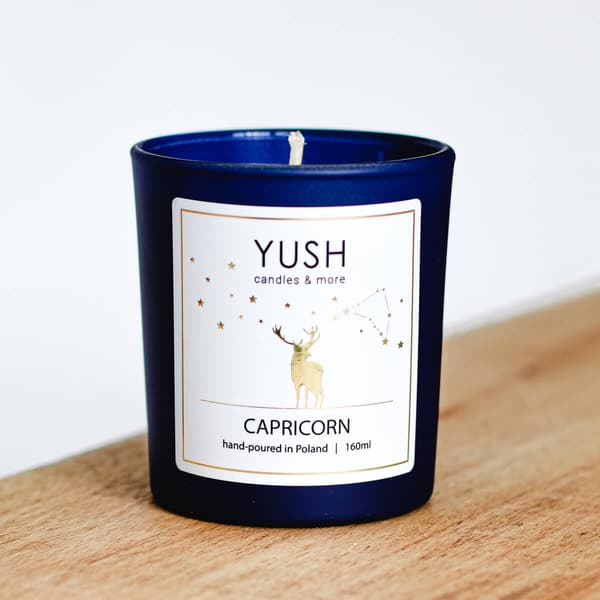 STENBOCKEN - DOFTIG SOJA LJUS STJÄRNTECKEN STENBOCKEN YUSH PATCHOULI