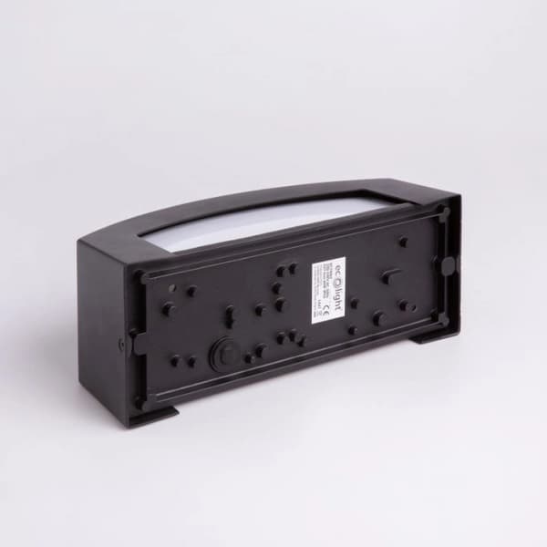 LED Havelampe Udendørs Væglampe E27 IP54 Sort