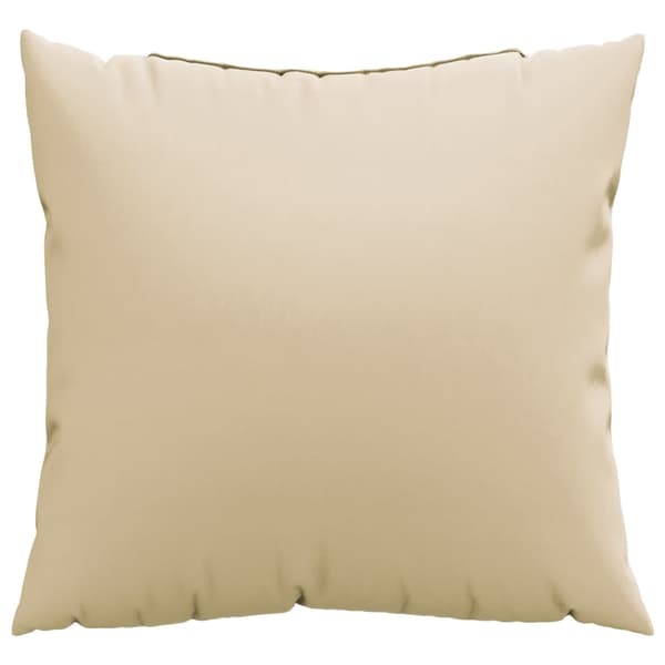 vidaXL sofahynder, 4 stk., beige, 50x50 cm, stof
