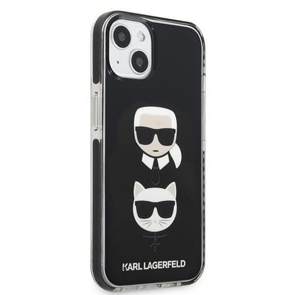 Karl Lagerfeld Karl&Choupette Head-etui til iPhone 13 mini, sort