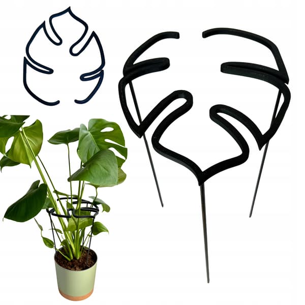 Stödring för blomväxter, klämma, stödring, monstera m 33 cm