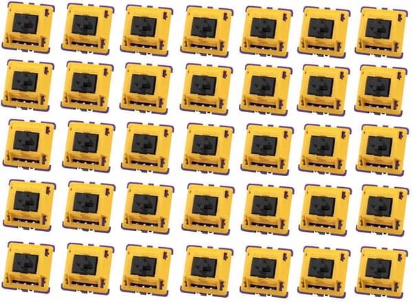 Durock Mamba Switch 35 stk. Switch til smurt mekanisk tastatur